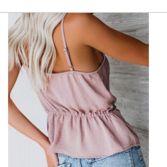 LAST 1!!💖 1X 💖HP 04/15 ** Pink Twist Cami - Picture 2 of 6